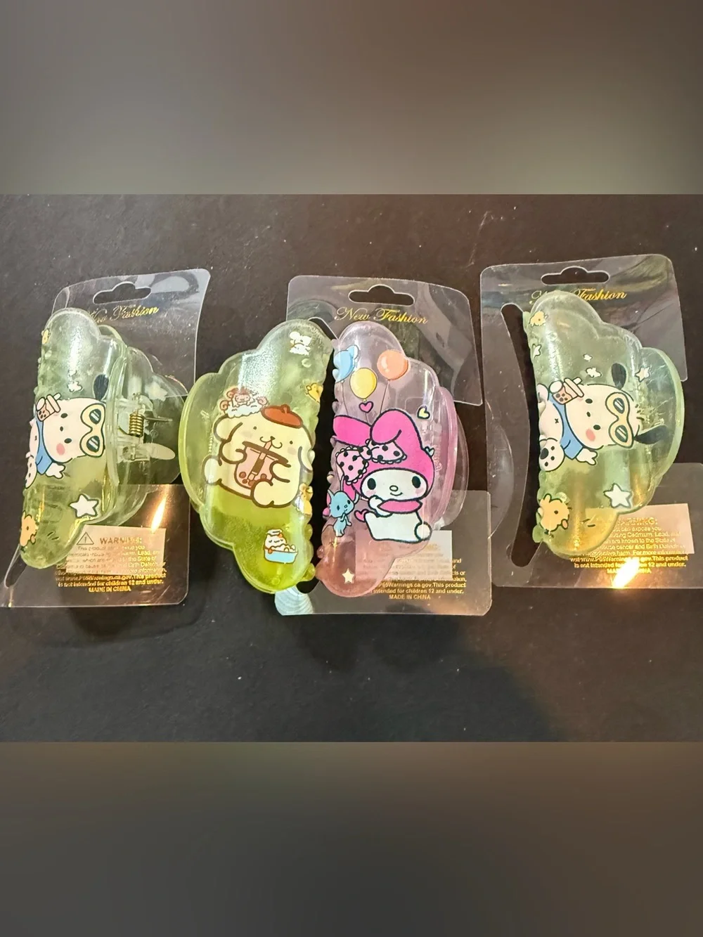 Pomponpurin, My Melody Cloud Hair Clips #HC623262-P